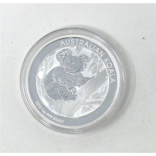 1 Ounce 2013 Australia .9999 Silver Coin