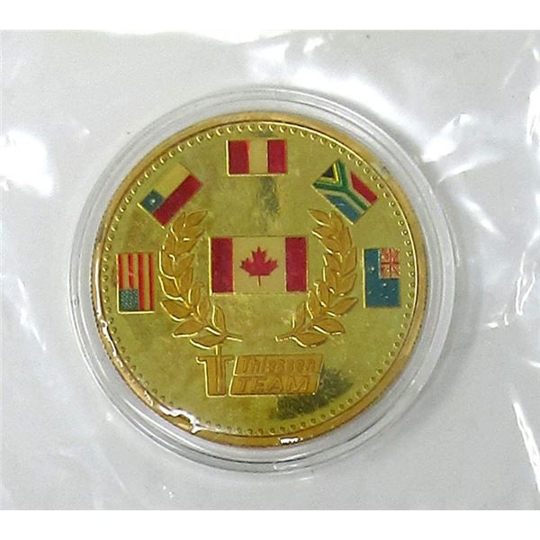 1 Oz. Canada Colourized .999 Silver Art Round