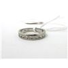 Image 1 : 10 KT White Gold 14 Diamond Anniversary Ring