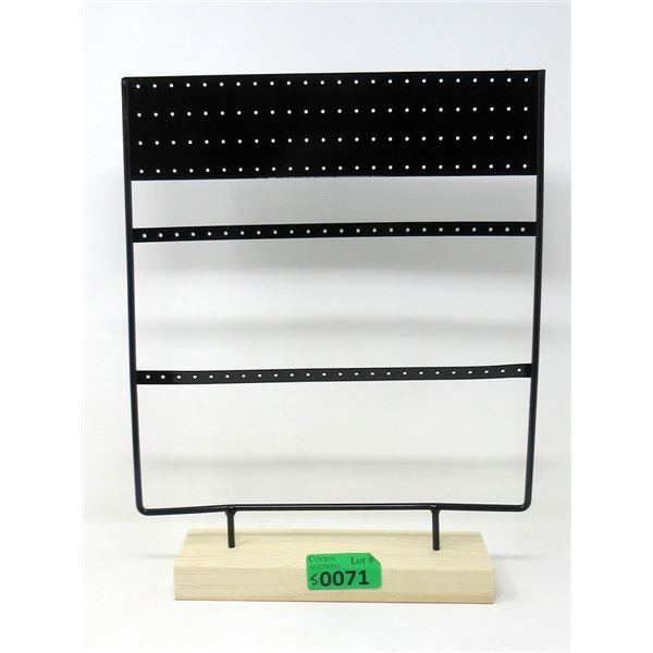 5 New Black Earring Stands / Organizers