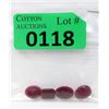 Image 1 : 31 CTW Loose Assorted Ruby Gemstones