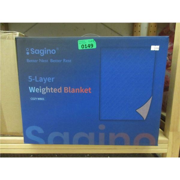 Sagino 15 lb. 5 Layer Weighted Blanket