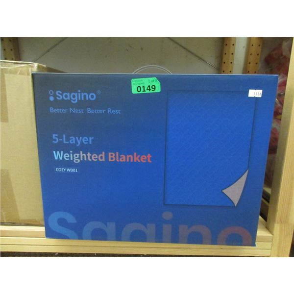 Sagino 15 lb. 5 Layer Weighted Blanket