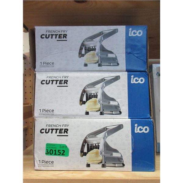 3 ico French Fry Cutters