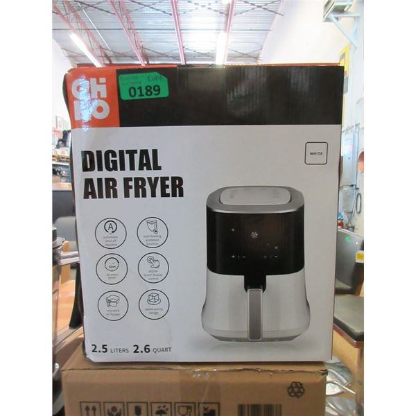 Oh Ho Digital Air Fryer- Model: VS-306LA