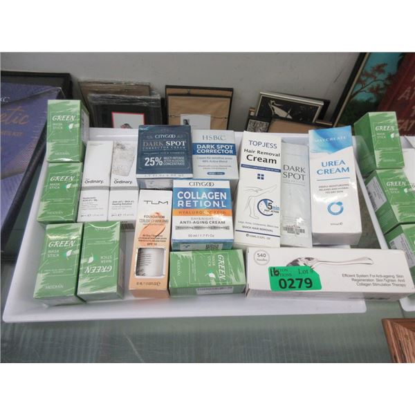 16 Assorted Skin Care Products