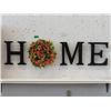 Image 1 : 3 New HOME 4 Piece Wall Signs - 12" "O"