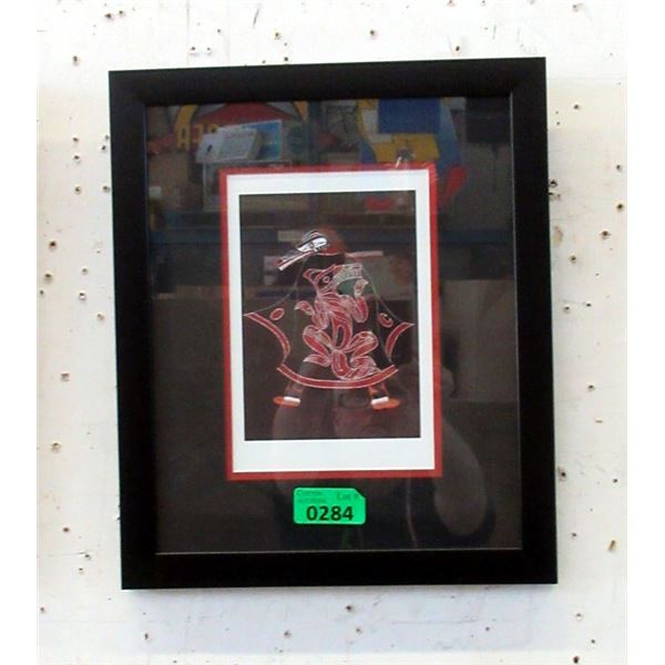 Richard Shorty Framed Print - Wolf Dancer