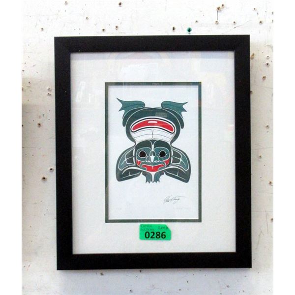 Richard Shorty Framed Print - Frog