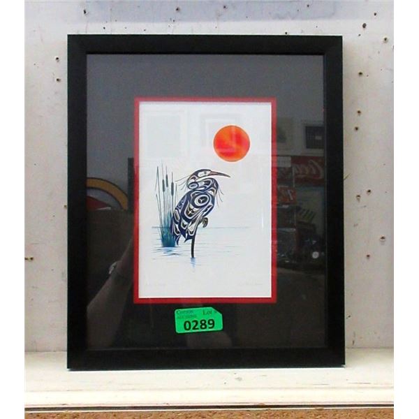 Richard Shorty Framed Print - Rest and Reap