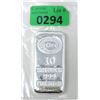 Image 1 : 10 Oz. .999 Silver IGR Certified Bar
