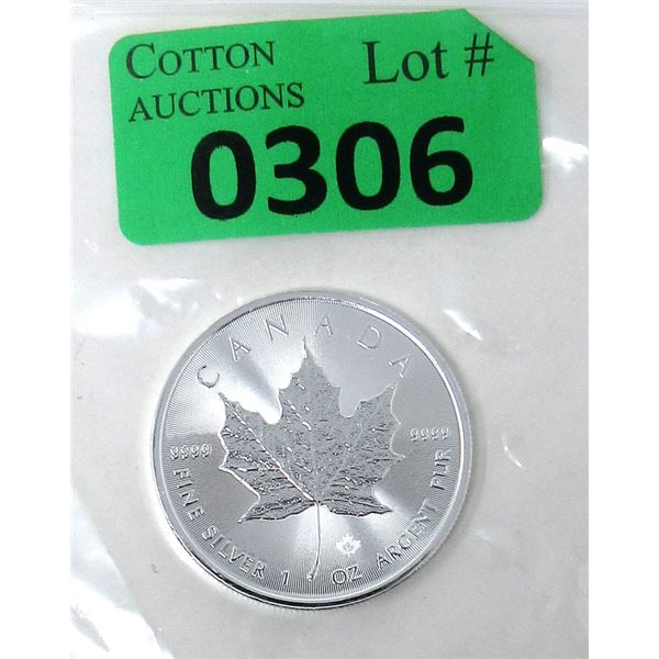 1 Oz. 2022 Canada .9999 Silver Maple Leaf Coin