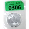 Image 1 : 1 Oz. 2022 Canada .9999 Silver Maple Leaf Coin