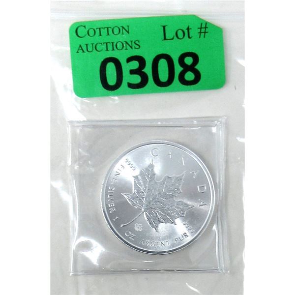 1 Oz. 2014 Canada .9999 Silver Maple Leaf Coin