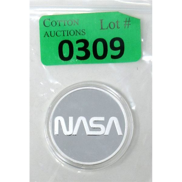 1 Oz. .999 Silver 2022 NASA motif Coin