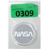 Image 1 : 1 Oz. .999 Silver 2022 NASA motif Coin