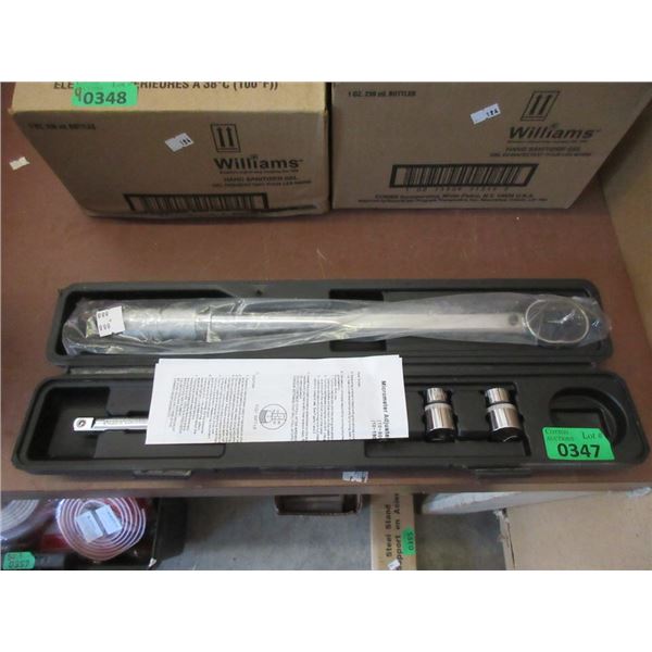 Micrometer Adjustable Torque Wrench