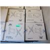 Image 1 : 4 New Full-Motion TV Wall Mounts - 17" - 39"