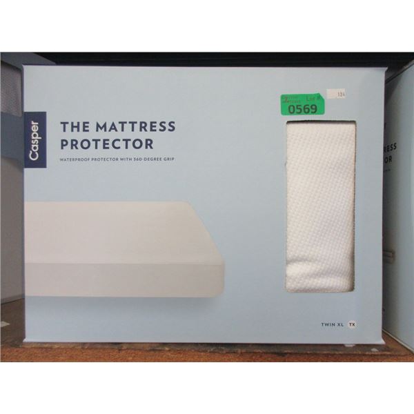 2 Casper Twin XL Waterproof Mattress Pads