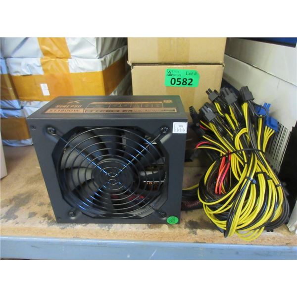 2 Sure PSU ST1800 Watt Mining Power Supply