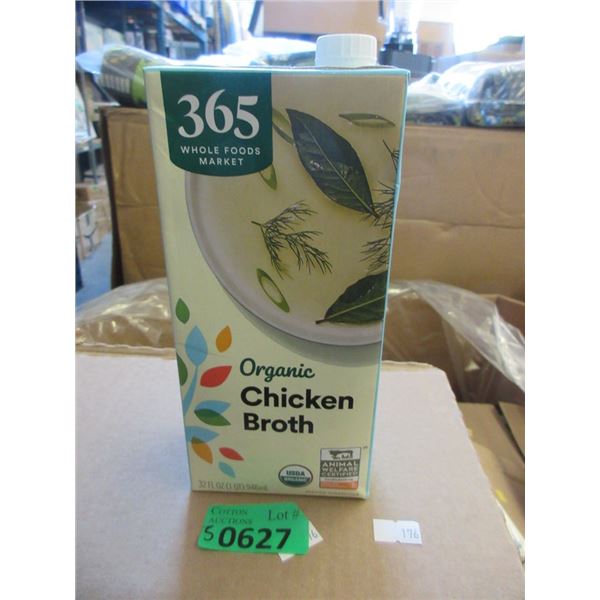 5 Cases of 12 Organic Chicken Broth