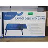 Image 1 : 6 Rainbean LD203 Laptop Desks with 2 Fans