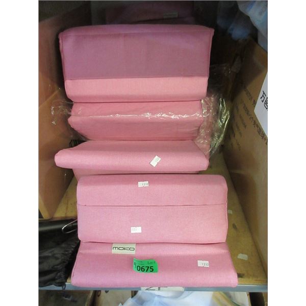 9 MOKO Pink Tablet Pillows