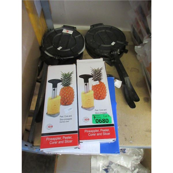 7 Tortilla Presses & Pineapple Corers