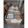 Image 1 : 2 Cases of Metal Folding Racks with Trays