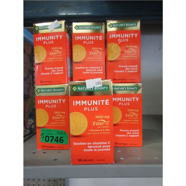 7 Bottles of Immunity Plus Ester-C Capsules