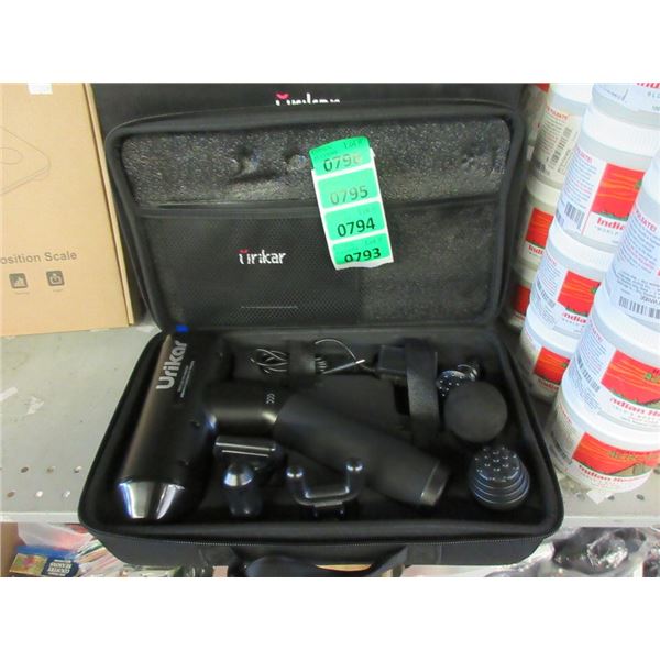 New Urikar Massage Gun with Case and Box