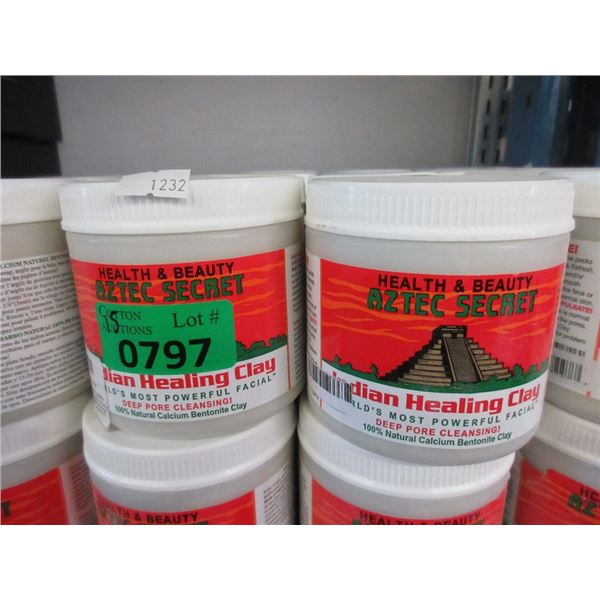 15 x 454 g Aztec Secret Healing & Cleansing Clay