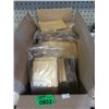 Image 1 : Box of Small Kraft Stand Up Window Pouches - 21+ Packs