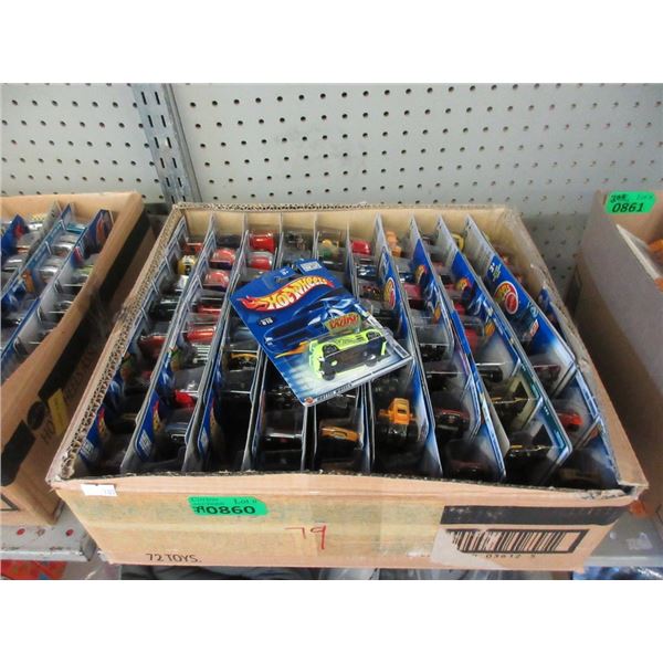 79 Assorted Hot Wheels in Sealed Packages