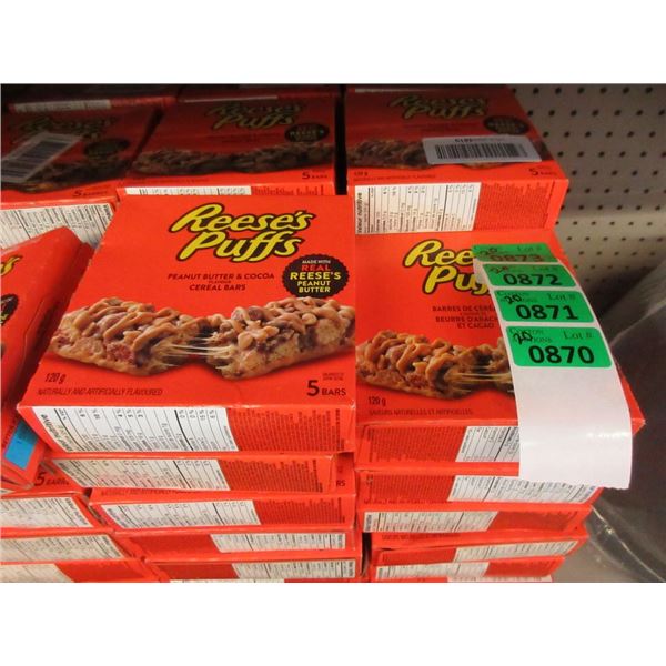 20 Boxes of Reese's Puffs Cereal Bars