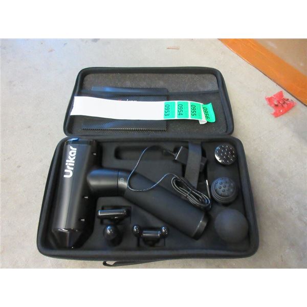 New Urikar Massage Gun with Case and Box