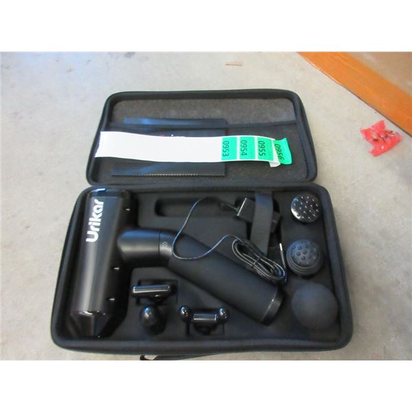 New Urikar Massage Gun with Case and Box