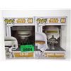 Image 1 : 2 Star Wars Funko Pop Vinyl Bobble Heads