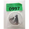 Image 1 : 2 Oz. .9999 Silver 2022 Mother & Baby Dingo Coin