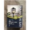 Image 1 : Hampton bay LED pathway lights black finish low-voltage