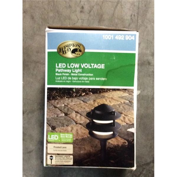 Hampton bay LED low-voltage pathway light