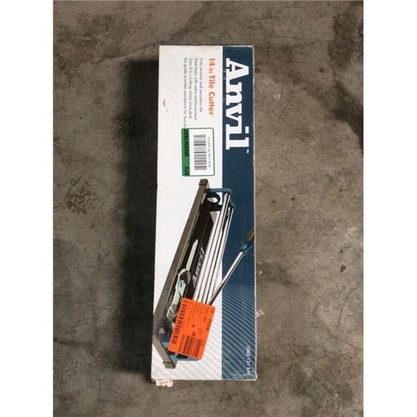 Anvil  14 inch tile cutter