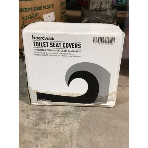 Boardwalk toilet seat covers