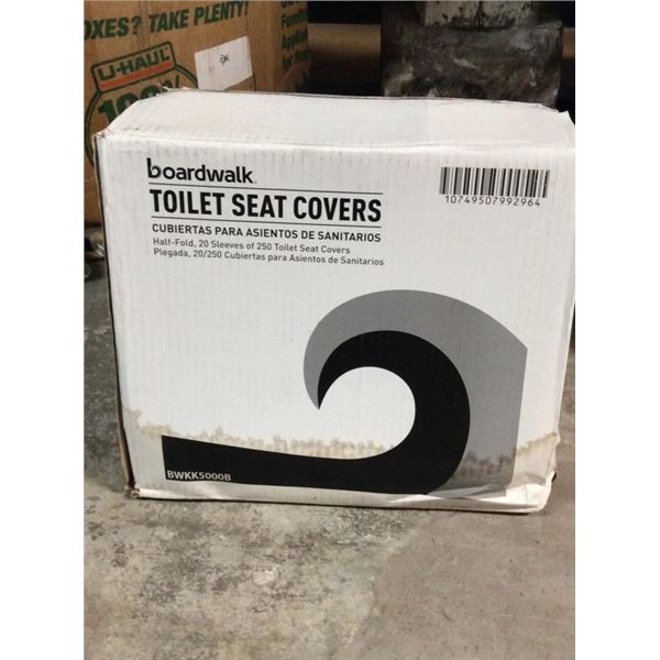 Boardwalk toilet seat covers