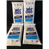 Image 1 : 4  Pack of wet ones hand sanitizing wipes +70% alcohol