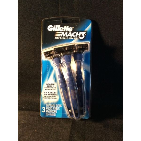 Gillette Mach 3 disposable razors