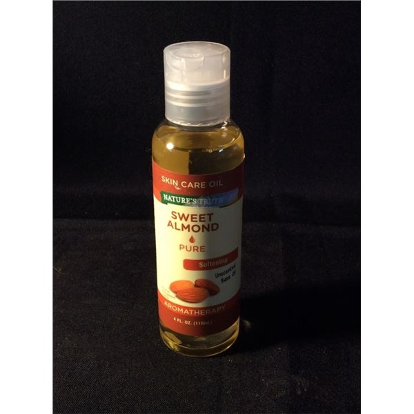 Skin care oil sweet almond softening aromatherapy