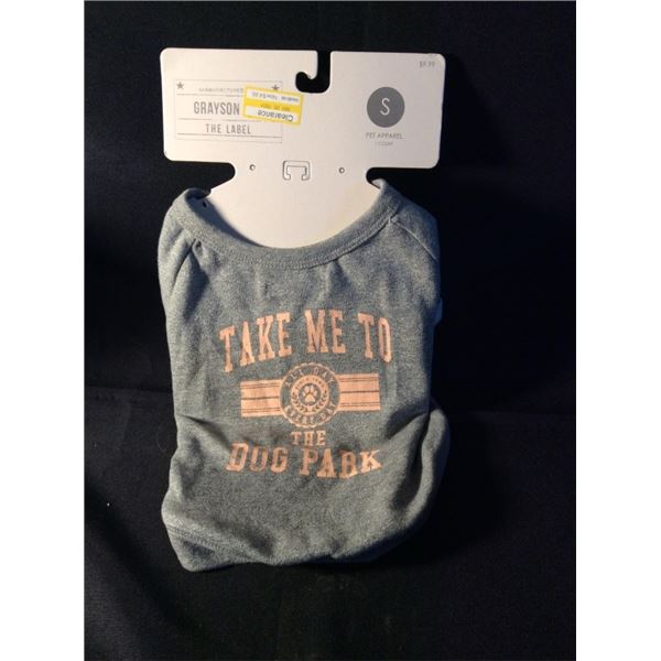 Take me to the park pet apparel size small