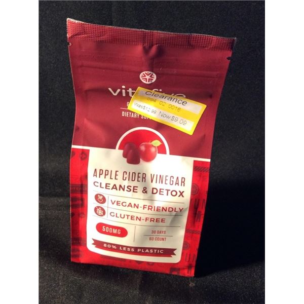 Apple cider vinegar cleanse and detox gummy’s