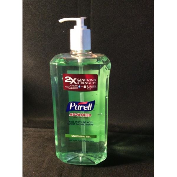 PUrell advanced hand sanitizer cooling gel